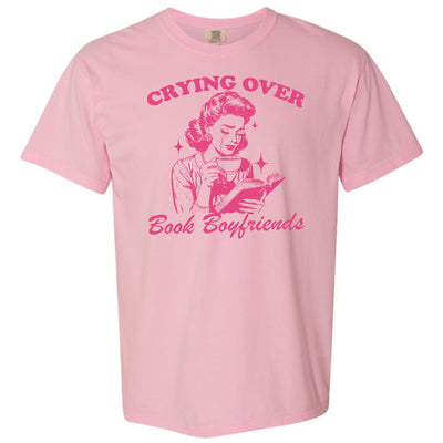 'Crying Over Book Boyfriends' T-Shirt
