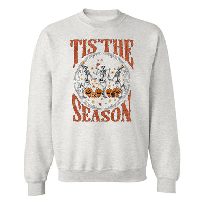 Monogrammed 'Tis The Season Skeletons' Crewneck Sweatshirt