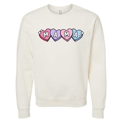 'Candy Hearts Mama' Crewneck Sweatshirt