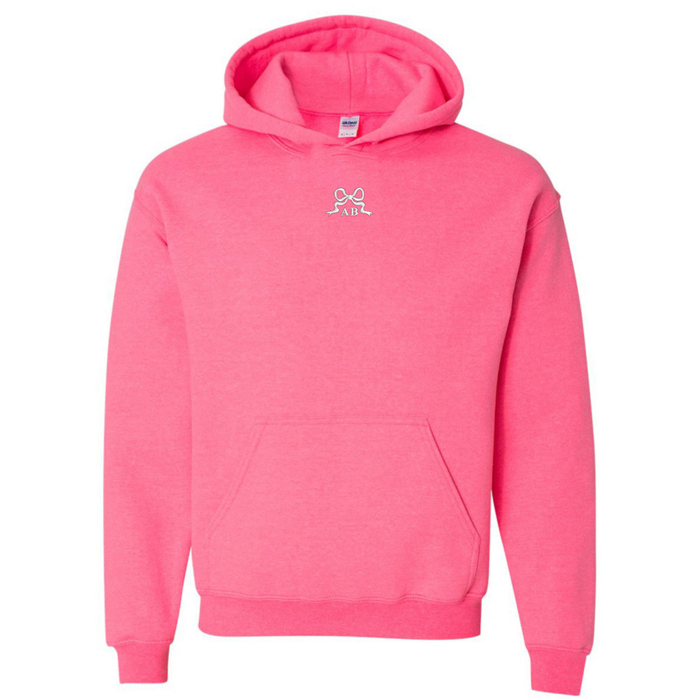 Monogrammed 'Tiny Bow' Hoodie
