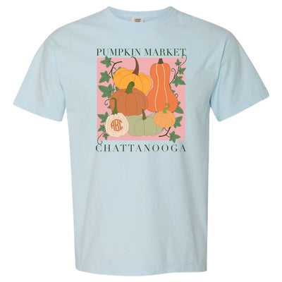 Monogrammed 'Pumpkin Market' T-Shirt