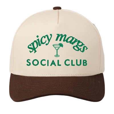 Monogrammed 'UM Social Club' Embroidered Pigment Dyed Sweatshirt