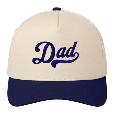 3D Embroidery 'Dad' Snapback Hat - United Monograms