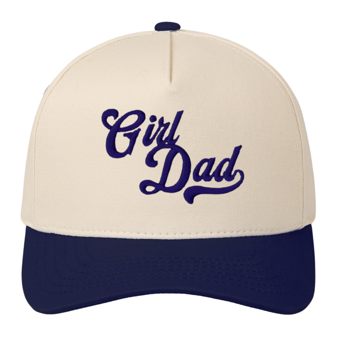 3D Embroidery 'Dad' Snapback Hat - United Monograms