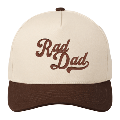 3D Embroidery 'Dad' Snapback Hat - United Monograms