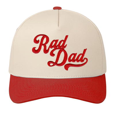 3D Embroidery 'Dad' Snapback Hat - United Monograms