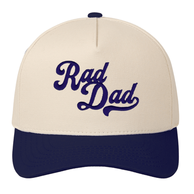 3D Embroidery 'Dad' Snapback Hat - United Monograms