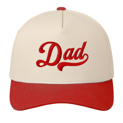 3D Embroidery 'Dad' Snapback Hat - United Monograms
