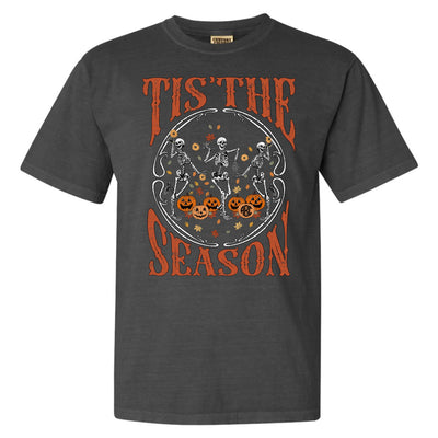 Monogramed 'Tis The Season Skeletons' T-Shirt