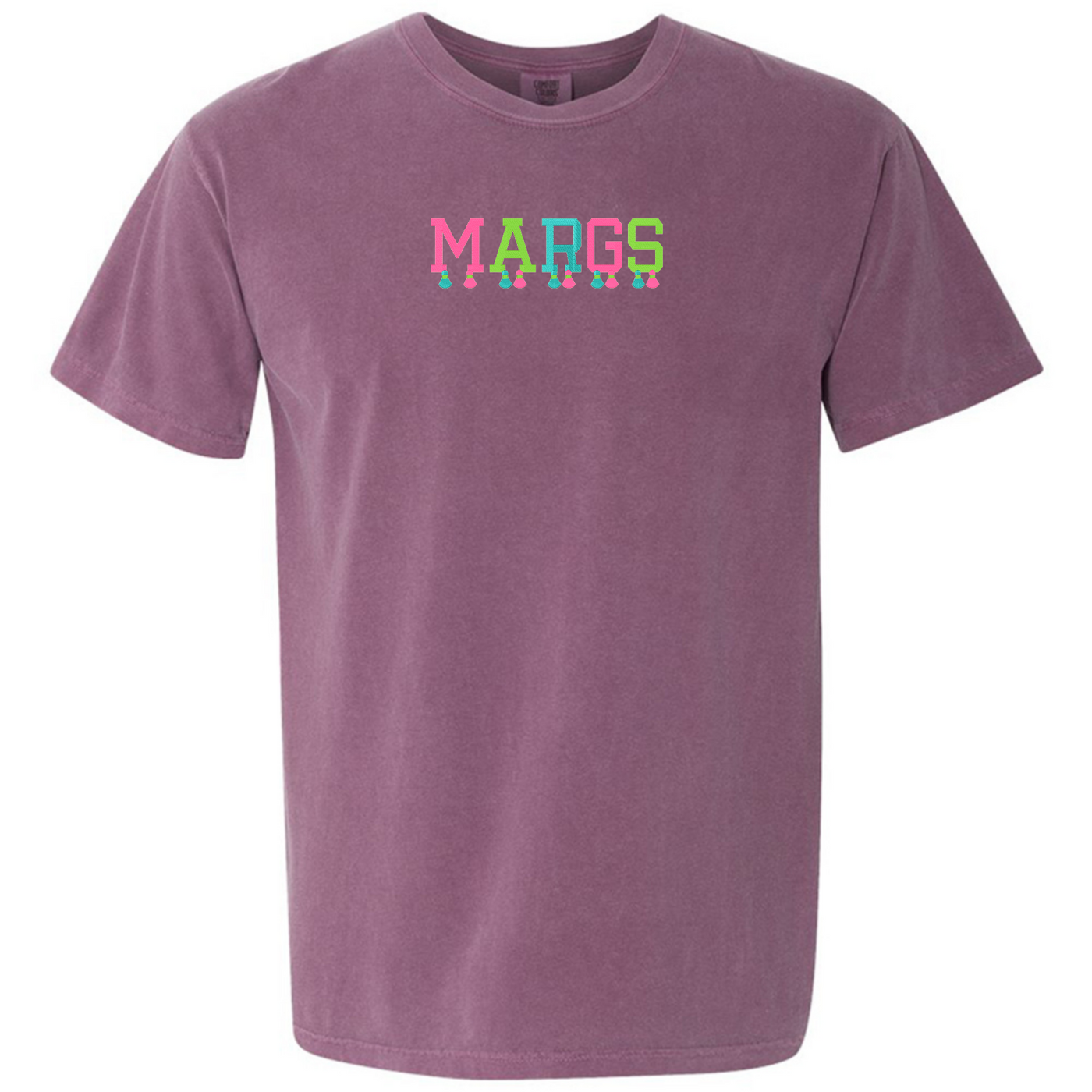 Embroidered Tasseled 'Margs' T-Shirt