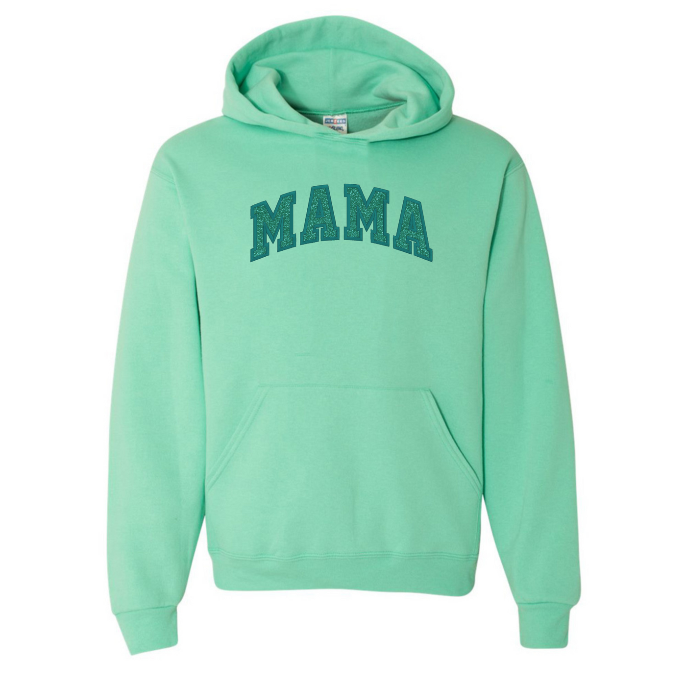 Glitter Embroidery ‘Mama’ Hoodie