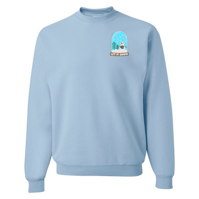 Monogrammed Snowglobe Crewneck Sweatshirt