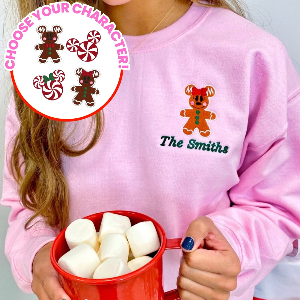 Make It Yours™ Disney Christmas Icons Sweatshirt