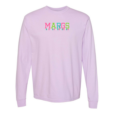 Embroidered Tasseled 'Margs' Long Sleeve