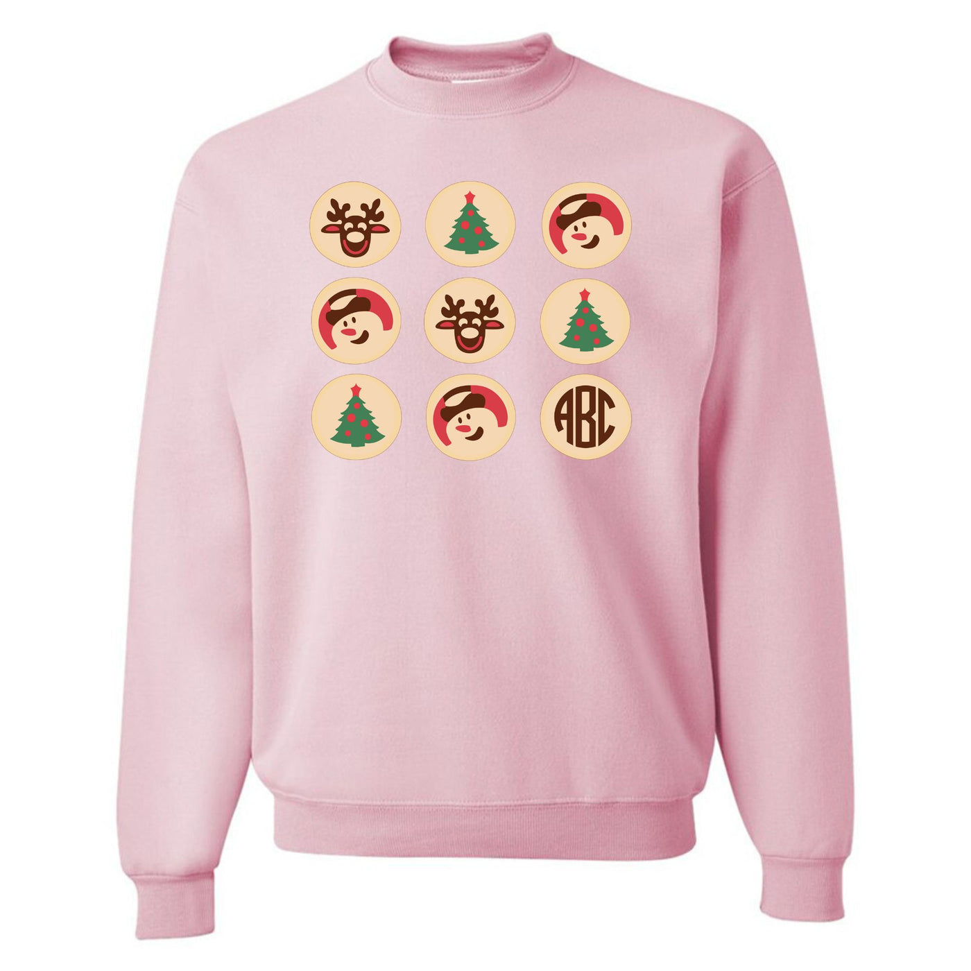 Monogrammed 'Pillsbury Christmas Cookies' Crewneck Sweatshirt