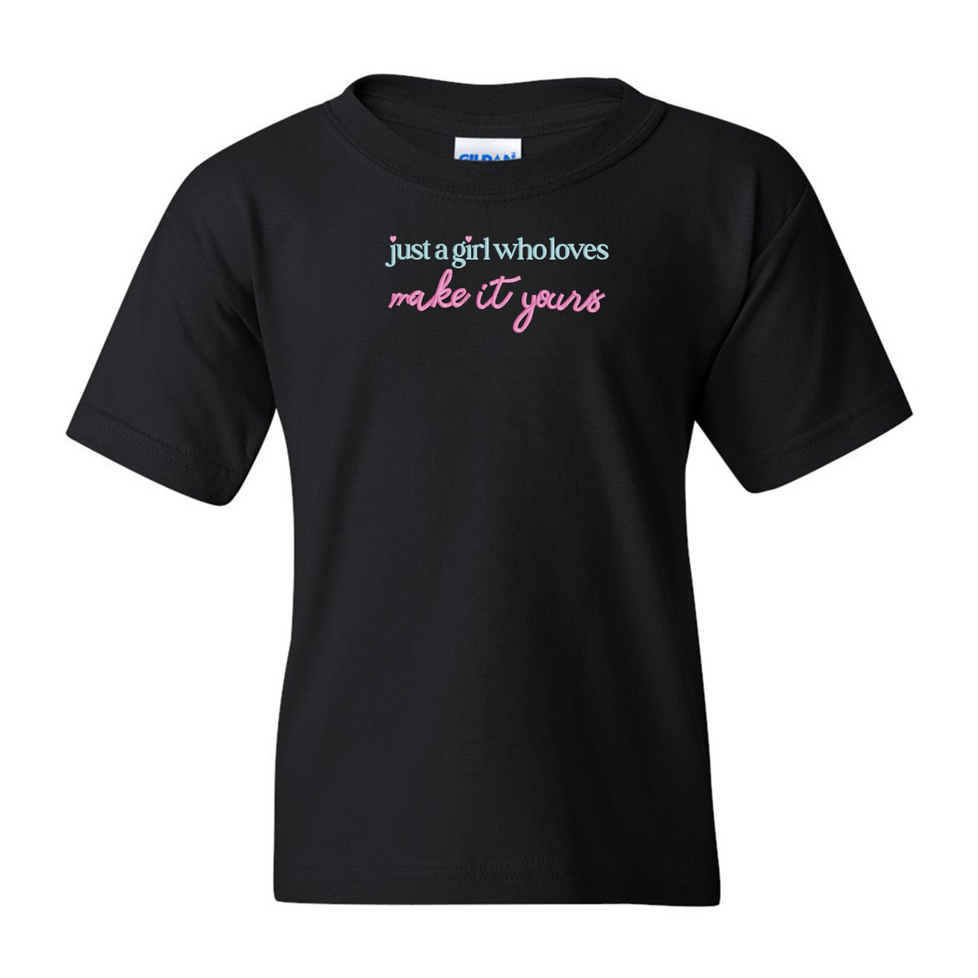 Kids Make It Yours™ 'Just A Girl Who Loves' T-Shirt