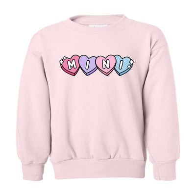 Kids 'Candy Hearts Mini' Crewneck Sweatshirt