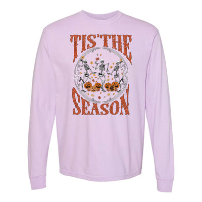 Monogramed 'Tis The Season Skeletons' Long Sleeve T-Shirt