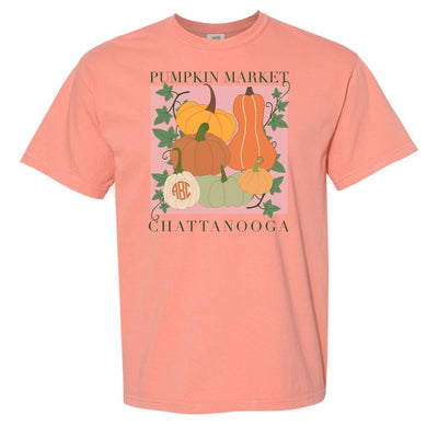 Monogrammed 'Pumpkin Market' T-Shirt