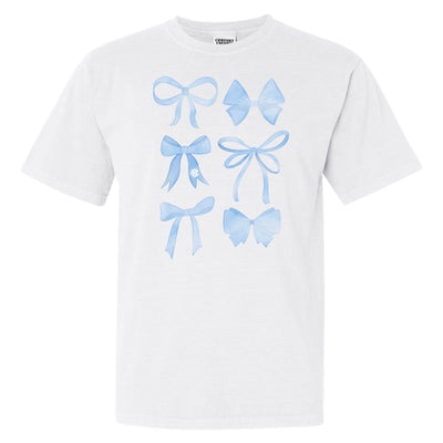 Monogrammed 'Watercolor Bows' T-Shirt