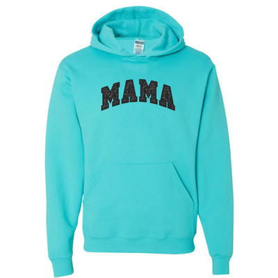 Glitter Embroidery ‘Mama’ Hoodie