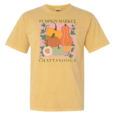 Monogrammed 'Pumpkin Market' T-Shirt