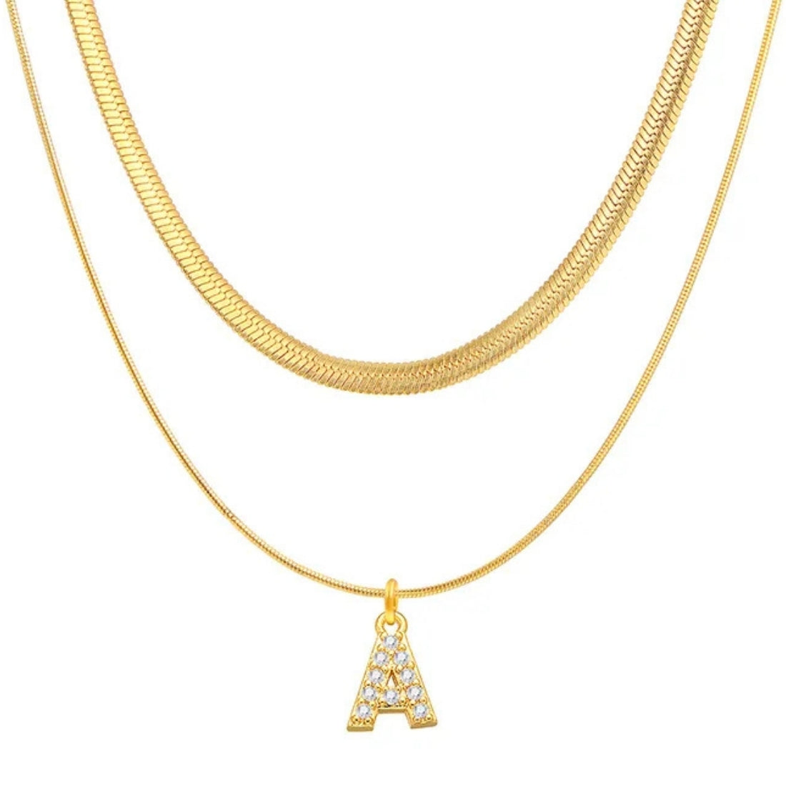 Single Initial ‘Effortless Sparkle’ Necklace