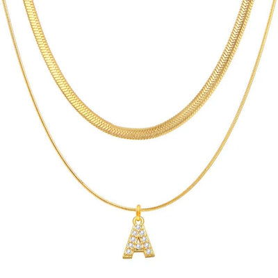Single Initial ‘Effortless Sparkle’ Necklace