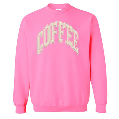 'Coffee' PUFF Crewneck Sweatshirt