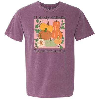 Monogrammed 'Pumpkin Market' T-Shirt