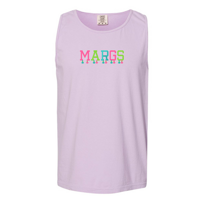 Embroidered Tasseled 'Margs' Tank Top