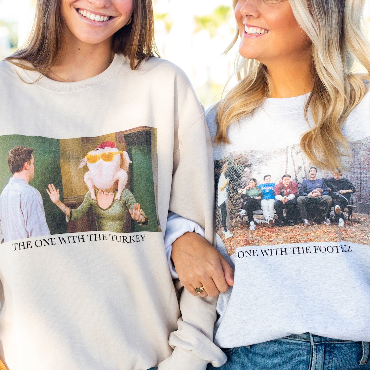 'Friends Thanksgiving Scenes' Crewneck Sweatshirt
