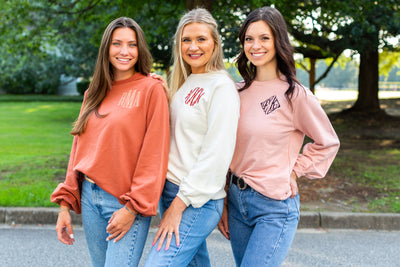 Classic Monograms Are Back For Fall!