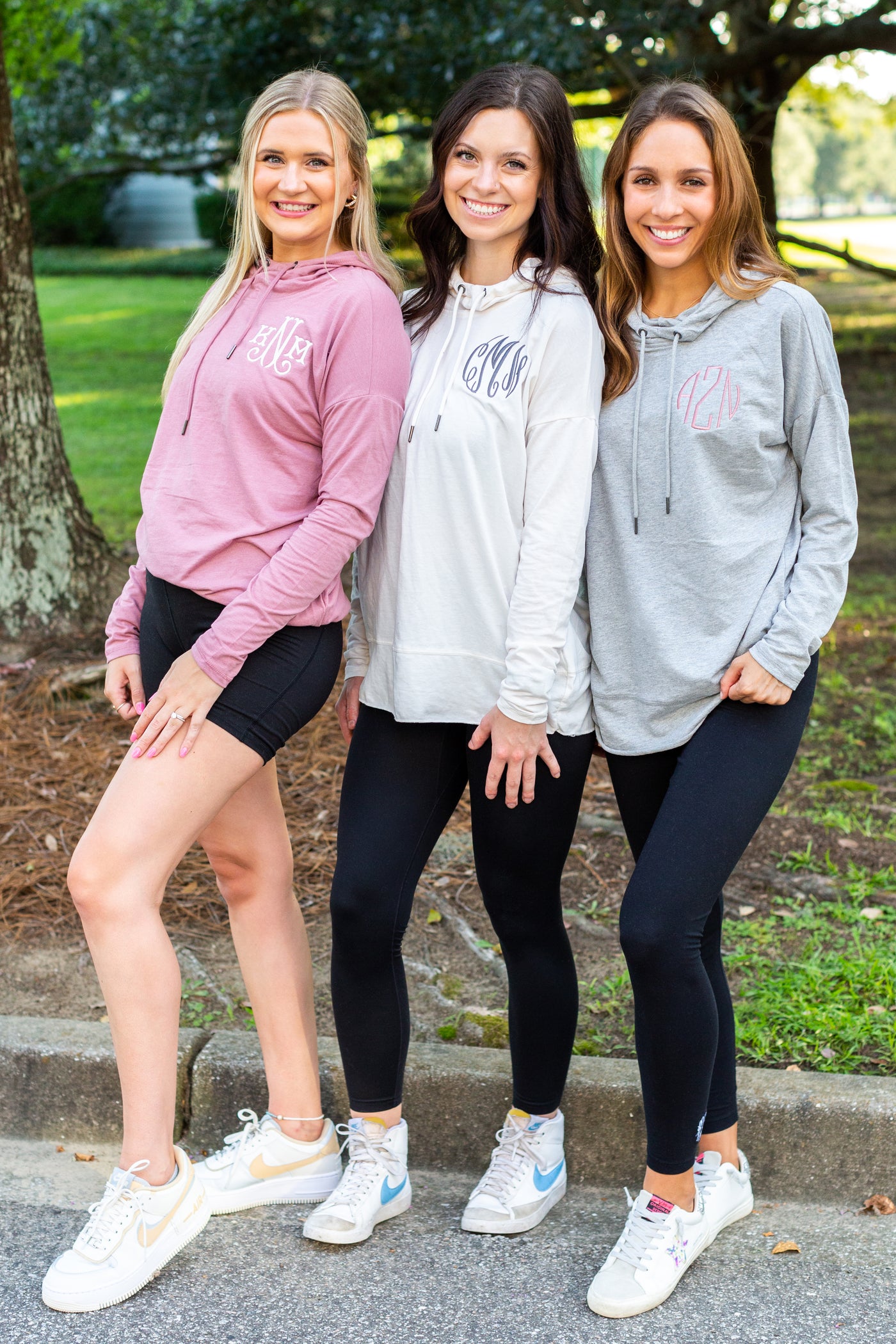 Monogrammed Lightweight French Terry Hoodie