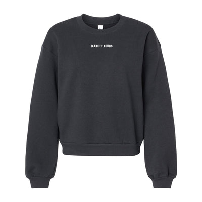 Make It Yours™ American Apparel Cropped Sweatshirt