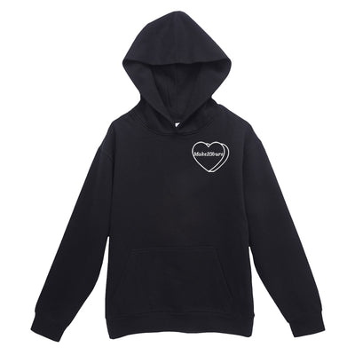 Make It Yours™ 'Candy Heart' Embroidered Stringless Hoodie