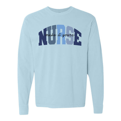 Make It Yours™ 'Nurse Block' Long Sleeve T-Shirt