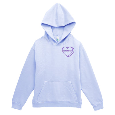 Make It Yours™ 'Candy Heart' Embroidered Stringless Hoodie