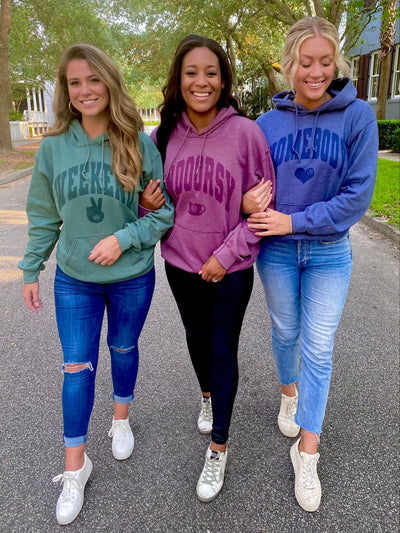 Monogrammed 'Homebody' Hoodie