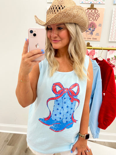 'Patriotic Boots' Tank Top