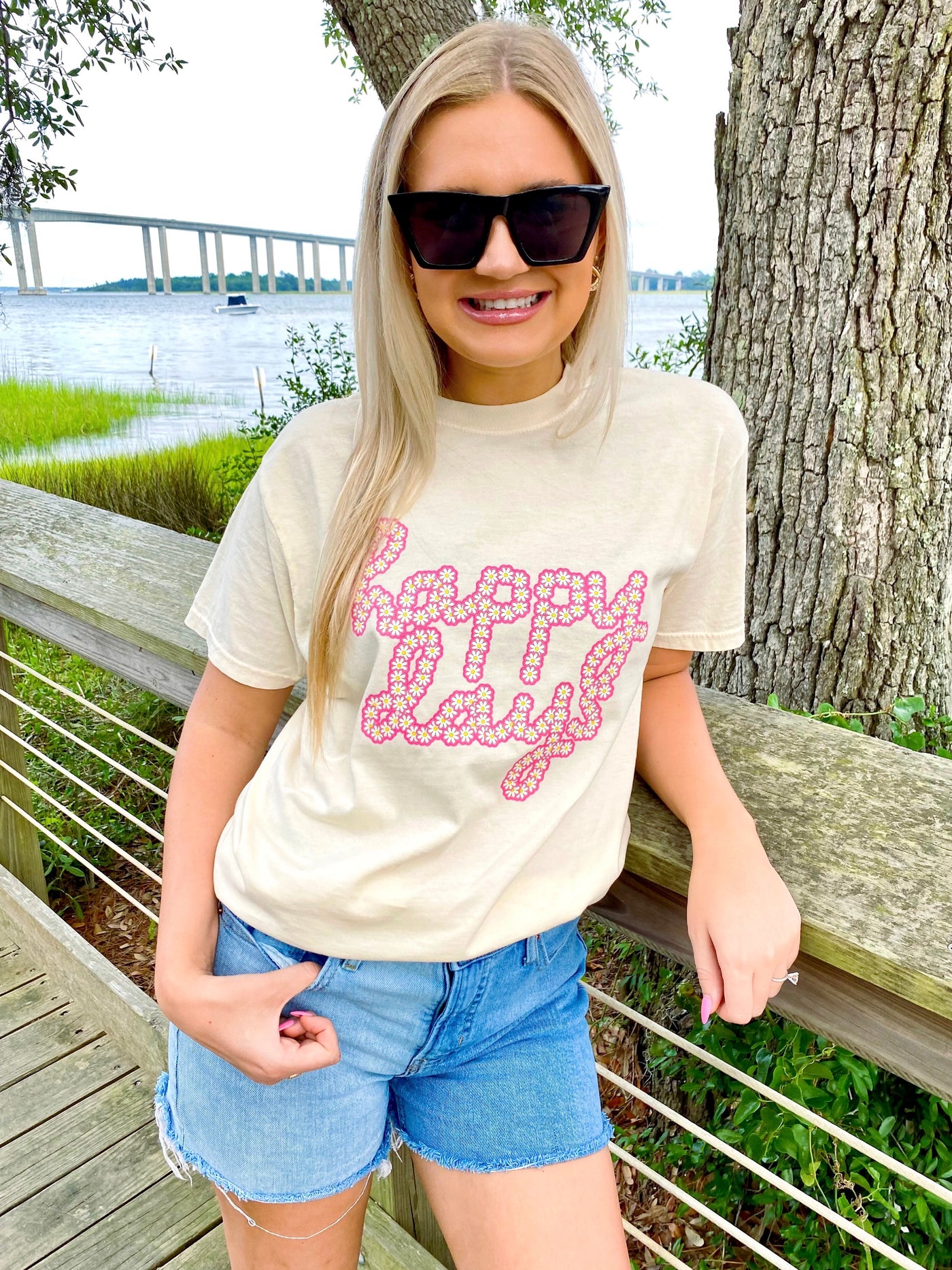 'Happy Days' Boxy T-Shirt