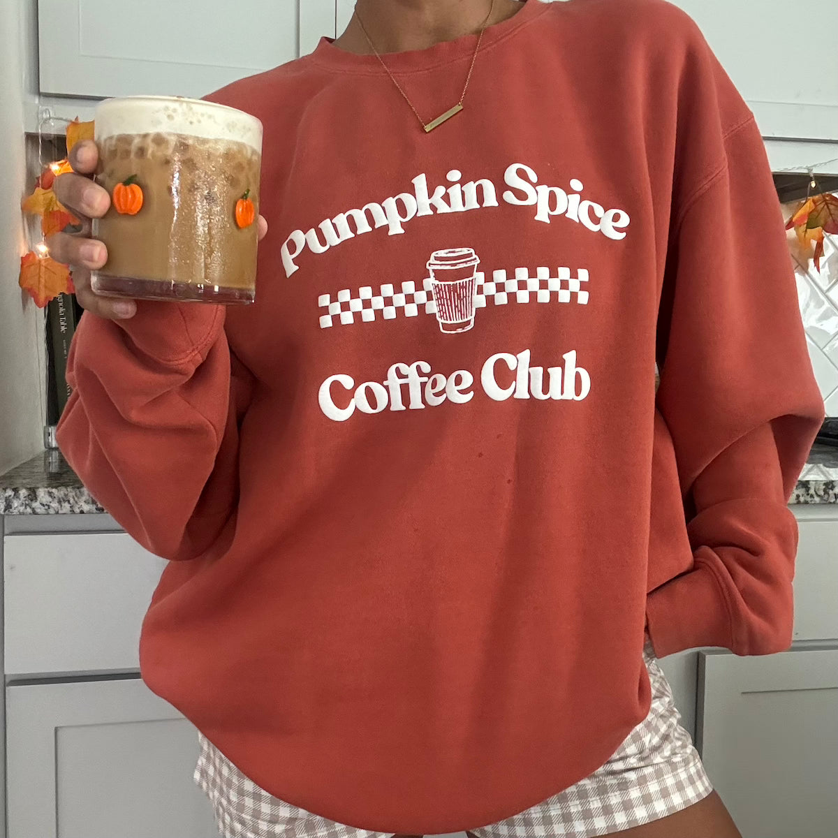 PUFF 'Pumpkin Spice Coffee Club' Cozy Crew