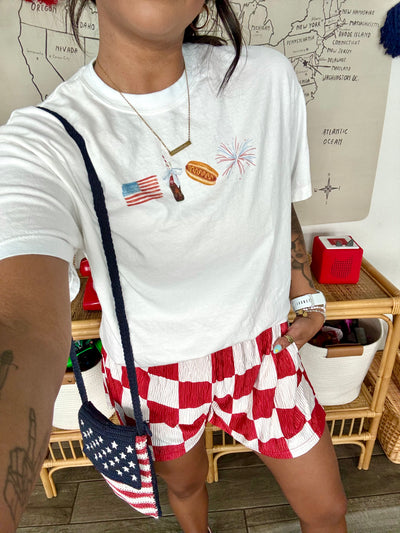 Make It Yours™ 'All-American Cookout' Boxy Tee