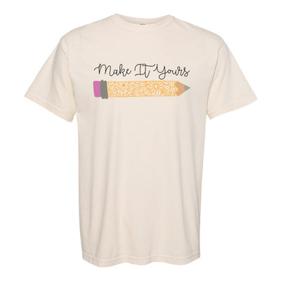 Make It Yours™ 'Floral Pencil' T-Shirt