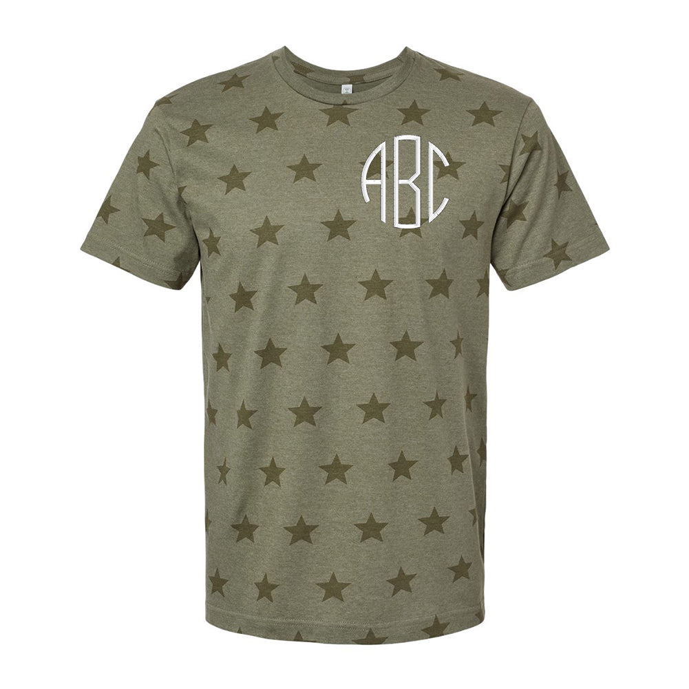 Monogrammed Stars T-Shirt