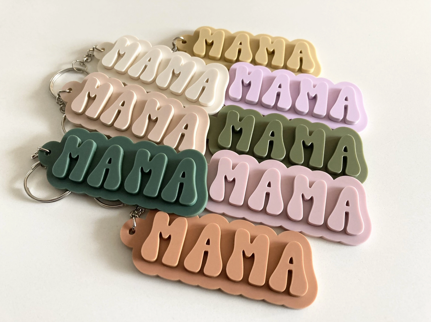 Mama Acrylic Keychain