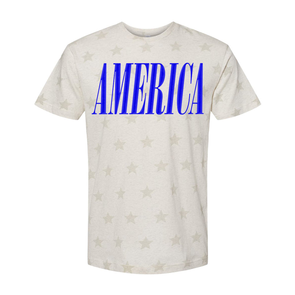 'America' PUFF Stars T-Shirt