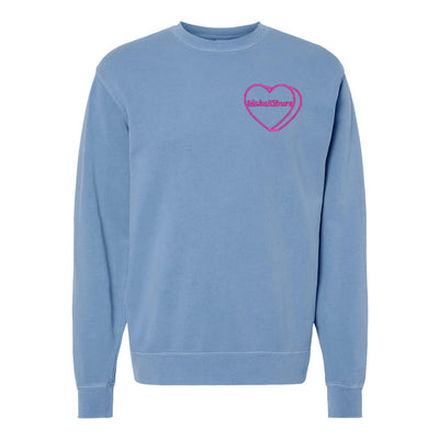 Make It Yours™ 'Candy Heart' Embroidered Cozy Crew