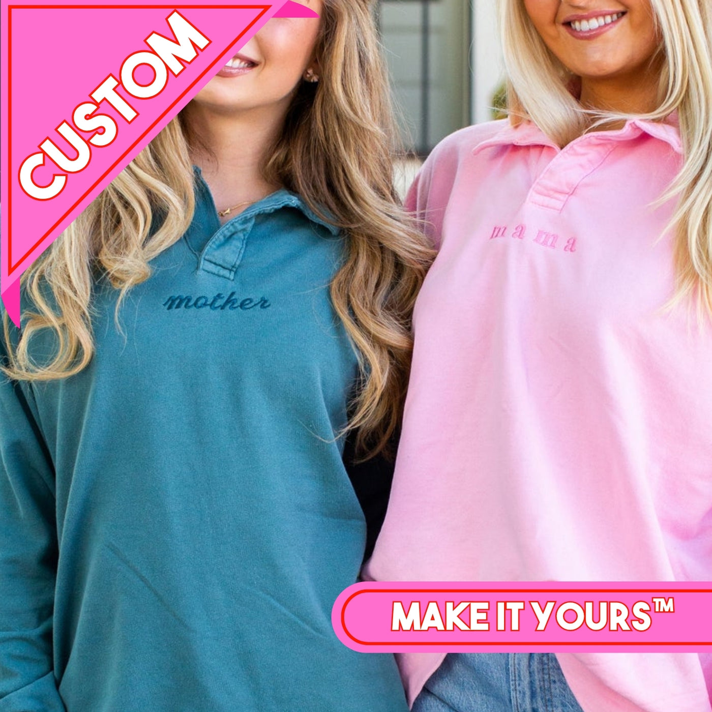 Make It Yours™ Polo Pullover