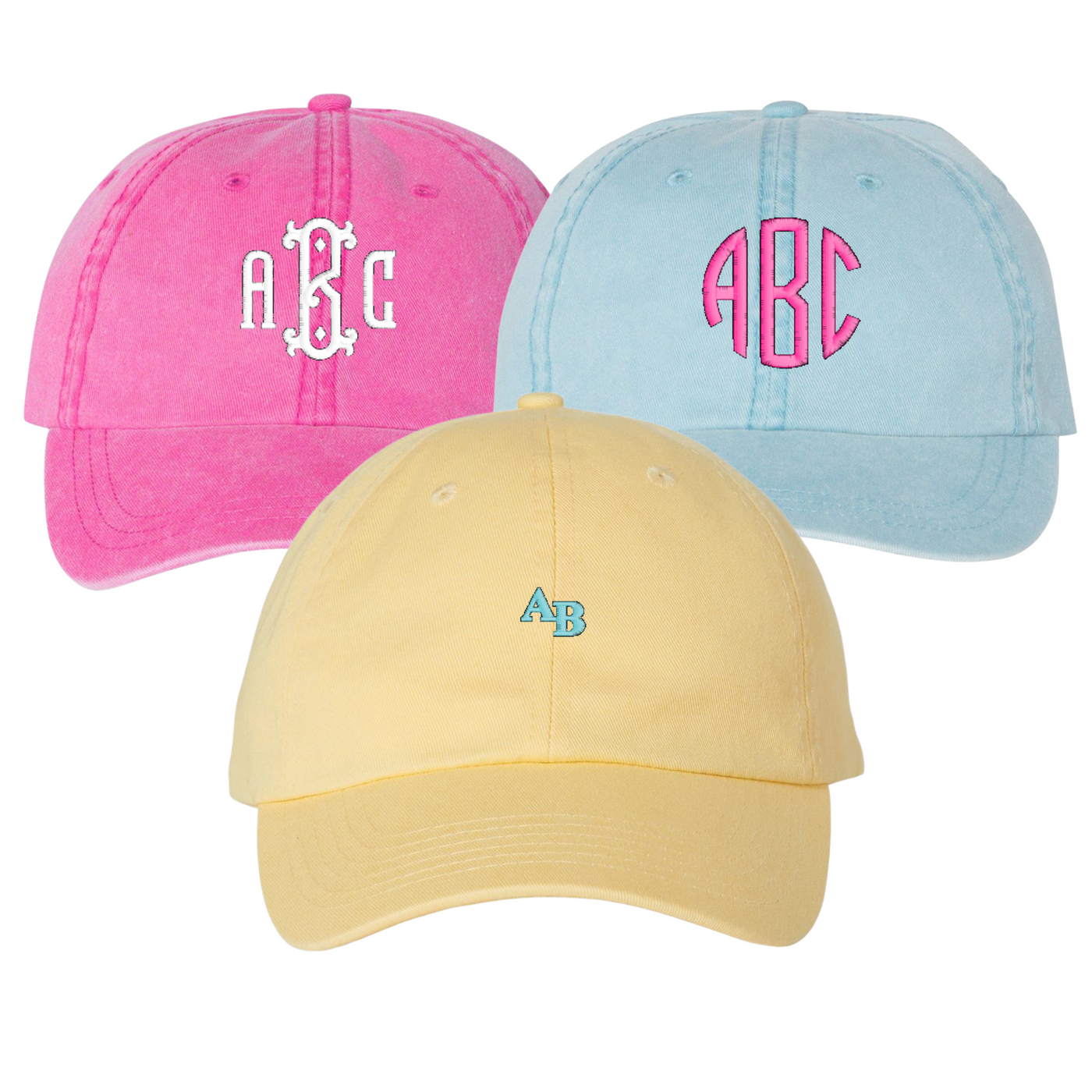 Monogrammed Baseball Hat